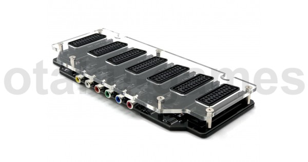 6 Port RGB Scart Auto Switch